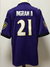 Camisa Jersey Baltimore Ravens - 8 Lamar Jackson - 14 Sammy Watkins - 15 Marquise Brown - 52 Ray Lewis - 3 Odell Beckham Jr. - 89 Mark Andrews na internet
