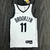 Imagem do Camisa Jersey Brooklyn Nets - 7 Kevin Durant - 13 James Harden - 11 Kyrie Irving - 12 LaMarcus Aldridge - Comemorativa aos 75 anos - 2021/22