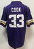 Camisa Jersey Minnesota Vikings - 8 Kirk Cousins - 18 Justin Jefferson - 19 Adam Thielen - 12 Dede Westbrook na internet