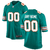 Camisa Jersey Miami Dolphins - 17 Jaylen Waddle - 1 Tua Tagovailoa - 11 DeVante Parker - 13 Dan Marino Clássica