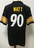 Camisa Jersey Pittsburgh Steelers - 7 Ben Roethlisberger - 90 T.J. Watt - 43 Troy Polamalu - 11 Chase Claypool - loja online