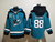 Moleton com Capuz - San José Sharks - 88 Brent Burns - 19 Joe Thornton - comprar online