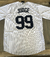 Camisa Jersey New York Yankees - 2 Derek Jeter - 99 Aaron Judge - 27 Giancarlo Stanton - 48 Anthony Rizzo na internet