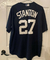 Imagem do Camisa Jersey New York Yankees - 2 Derek Jeter - 99 Aaron Judge - 27 Giancarlo Stanton - 48 Anthony Rizzo