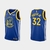 Camisa Jersey Golden State Warriors - 30 Stephen Curry - 11 Klay Thompson - 23 Draymond Green - 9 Andre Iguodala - Comemorativa aos 75 anos - 2021/22 na internet