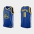 Camisa Jersey Golden State Warriors - 30 Stephen Curry - 11 Klay Thompson - 23 Draymond Green - 9 Andre Iguodala - Comemorativa aos 75 anos - 2021/22 - MVP Jerseys