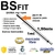 Barra + 2 Mancuernas + 50kg Discos con Manija Kit Set Bsfit - BSFIT 