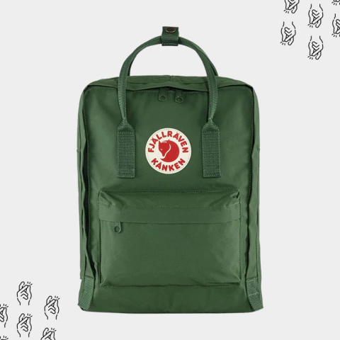 Mochila Fjallraven Kanken Forest Green Classic - comprar online