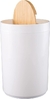Set 6 Piezas Baño Jabonera Porta Cepillo Escobilla Y Cesto Bambú - tienda online