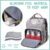 Mochila Maternal Bolso Cuna Bebe Cambiador Plegable en internet