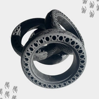 Rueda Solida Maciza Monopatín Eléctrico 8 1/2 Pulgadas Pro Soft - comprar online