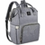 Imagen de Mochila Maternal Bolso Cuna Bebe Cambiador Plegable con Red Mosquitero y Slot Usb
