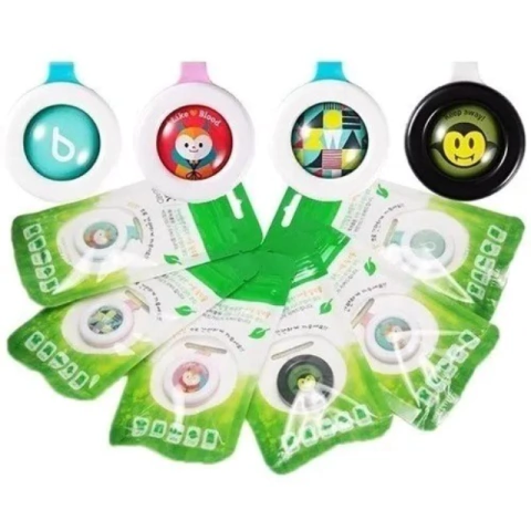 Repelente Boton Anti Mosquito Citronela Prendedor