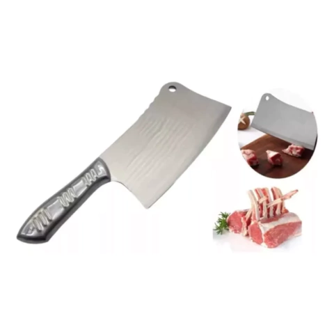 Cuchillo Hachuela Hacha De Cocina Profesional Acero 30cm Pro
