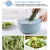 Cortador de verduras + colador con cuchillas intercambiables - Compra Fácil Online