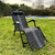 Reposera plegable 178cm super pro Regulable y con rodillos masajeadores