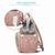 Mochila Maternal Bolso Cuna Bebe Cambiador Plegable - comprar online