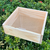 Kit com 5 Caixas Estojo de Pinus com Tampa em Acrílico - 25x25x10 cm