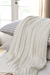 Manta cubre cama y cubre sillón en 8 jersey crudo