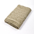 Manta cubre sillón o cubre cama en 8 y jersey verde seco. - comprar online