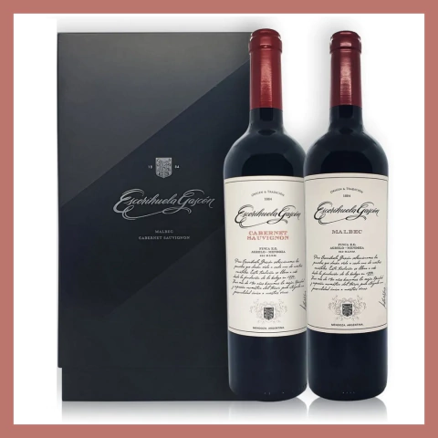 ESCORIHUELA GASCÓN MALBEC + CABERNET SAUVIGNON - BLACK PACK x2