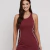 VESTIDO TUBINHO NAVARRO VINHO - matchsportswear