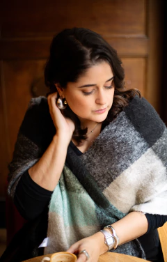 Pashmina Grossa Neblina - loja online