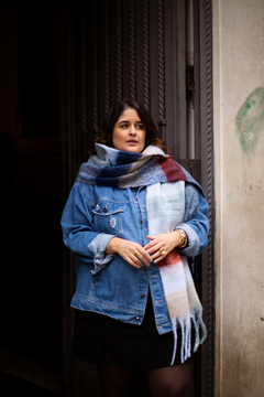 Pashmina Grossa Neblina - comprar online