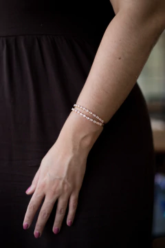 Bracelete duplo Brilho - loja online