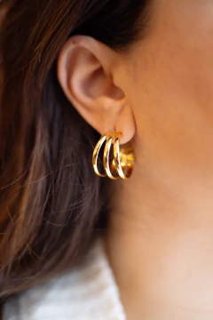 Argola Tripla Aço na internet