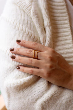 Anel Duplo Onda - comprar online