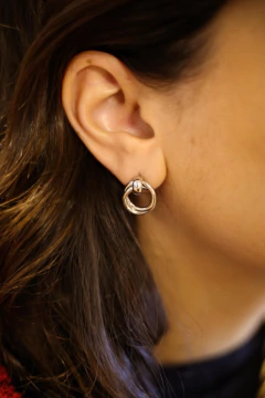 Brinco Vintage Voltas Aço