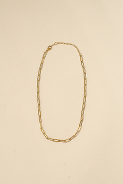 Colar Elo Dourado Curto - loja online
