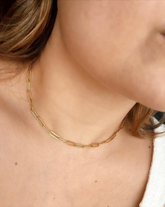 Colar Elo Dourado Curto - comprar online
