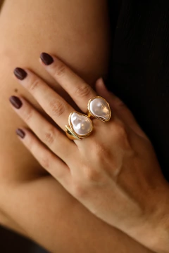 Anel Pérola Barroca