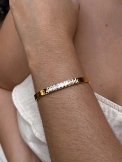 Bracelete Riviera Baguete - ESSA