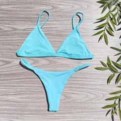 Biquíni Basic/Tira Azul Bebê - comprar online