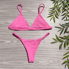 Biquíni Basic/Tira Rosa Candy - comprar online