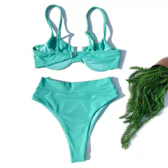 Meia-Taça Mari/Hot Pants Verde Menta - comprar online