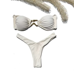 Biquíni Bela/Asa Delta Off White - comprar online