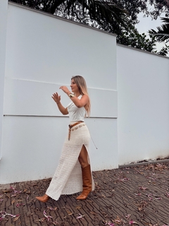 SAIA CROCHÊ BOHO - comprar online