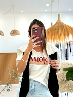 Remera EMILIA - Amor (rectangle)