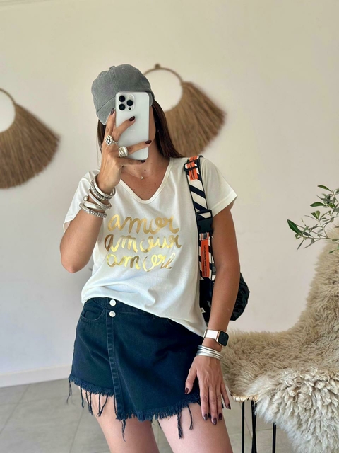 Remera EMILIA - Amore Gold