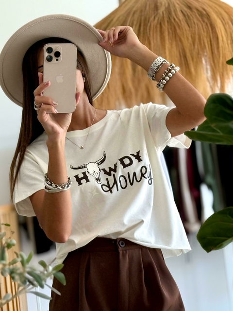 Remera CLARA - Howdy