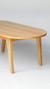Mesa Baja Nordica Ovalo - tienda online