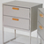 Mesa de Luz Industrial [1] Laqueada Taupe Tone - comprar online