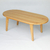 Mesa Baja Nordica Ovalo - comprar online