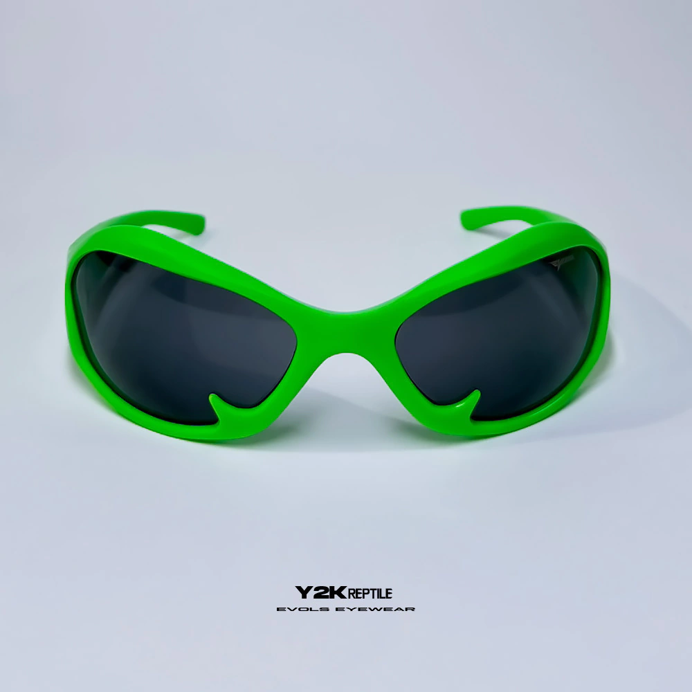 Y2K REPTILE LIME GREEN/BLACK
