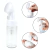 Frasco Pump Espumador com Escovinha Branco 120ml - comprar online