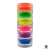 Kit Pó Neon Em Torre Com 6 Cores Para Decoração
